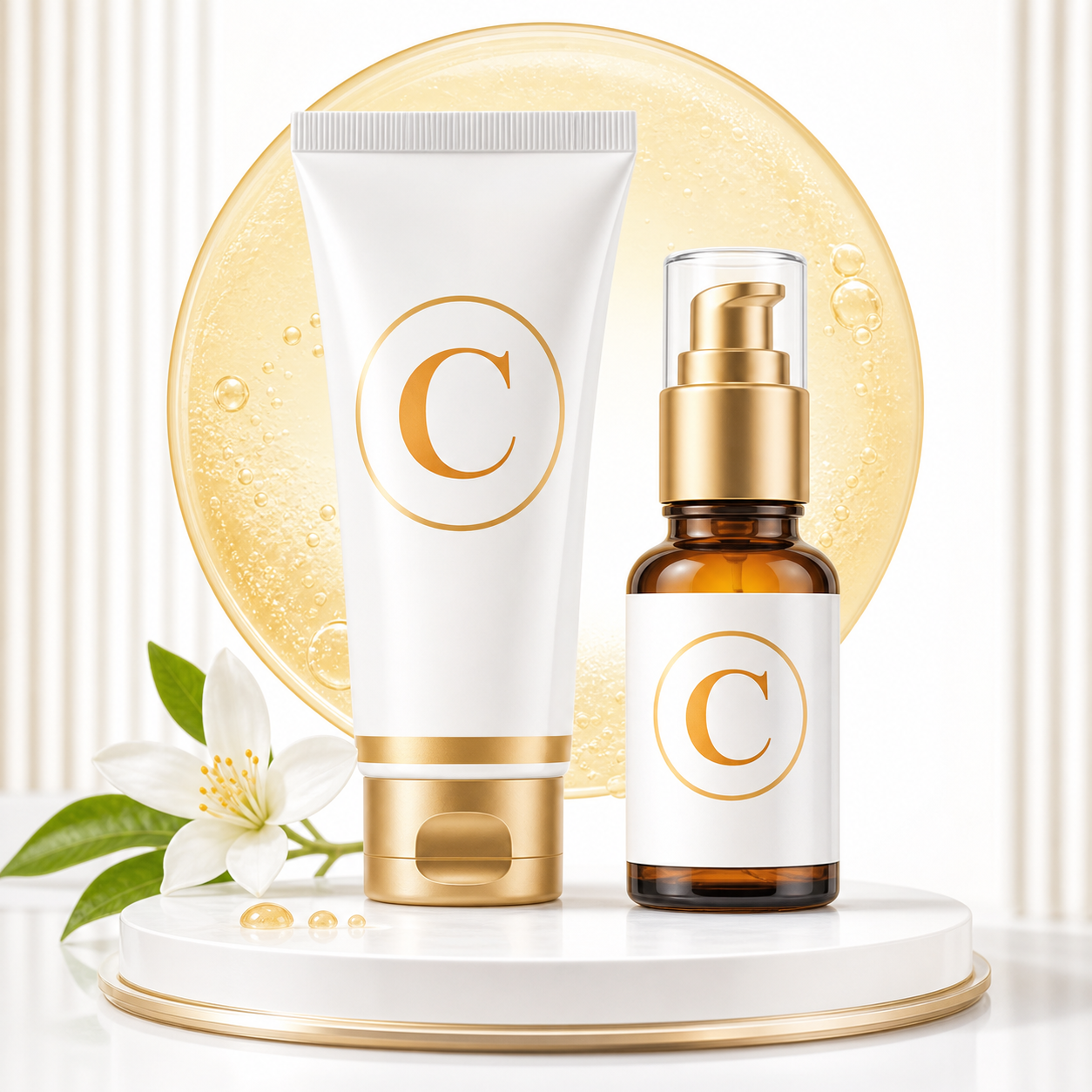 CatalogForge AI Amazon skincare product image example